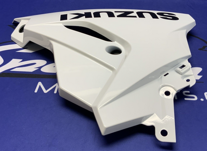 Suzuki Left Lower Fairing (Pearl Tech White) GSX-8R 2026 OEM 94480-25L20-QU2-1