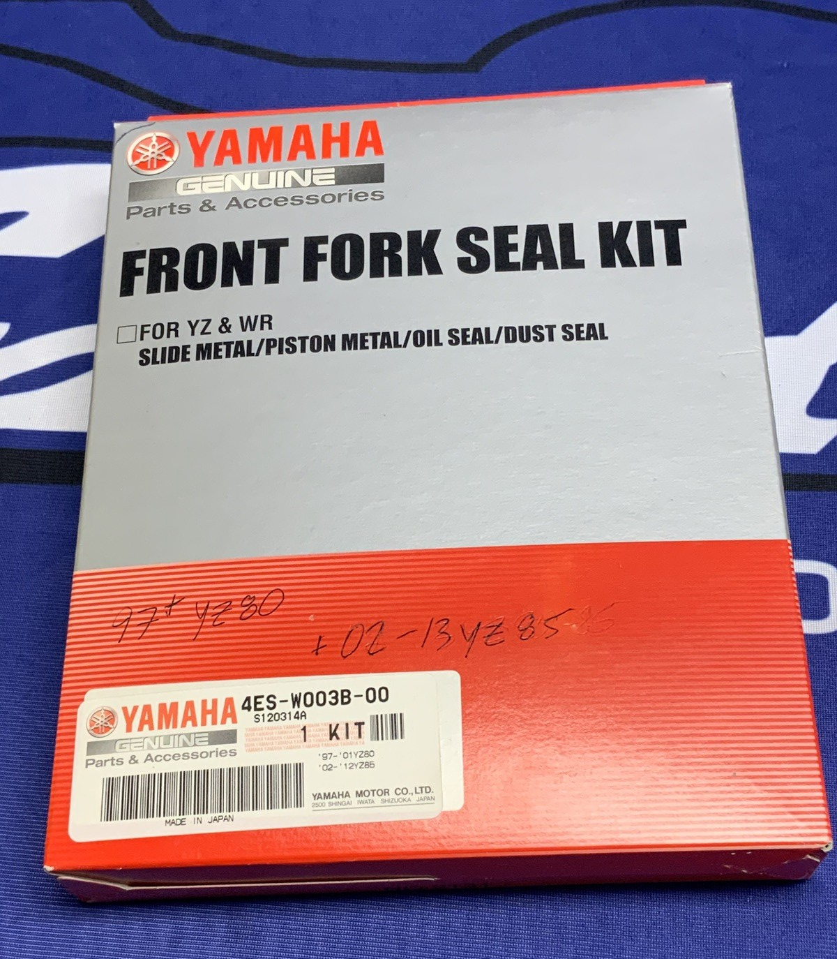 Yamaha Front Fork Seal Kit YZ85 2002-2020 OEM 4ES-W003B-00-00