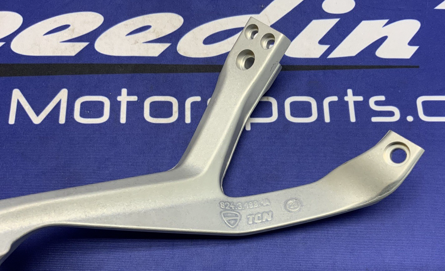 Ducati Left Pillion Foot Rest Superbike 1199 Panigale 2012 OEM 82411881BA-2