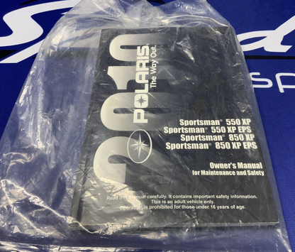 Polaris Sportsman 550/850XP Owner's Manual 9922452