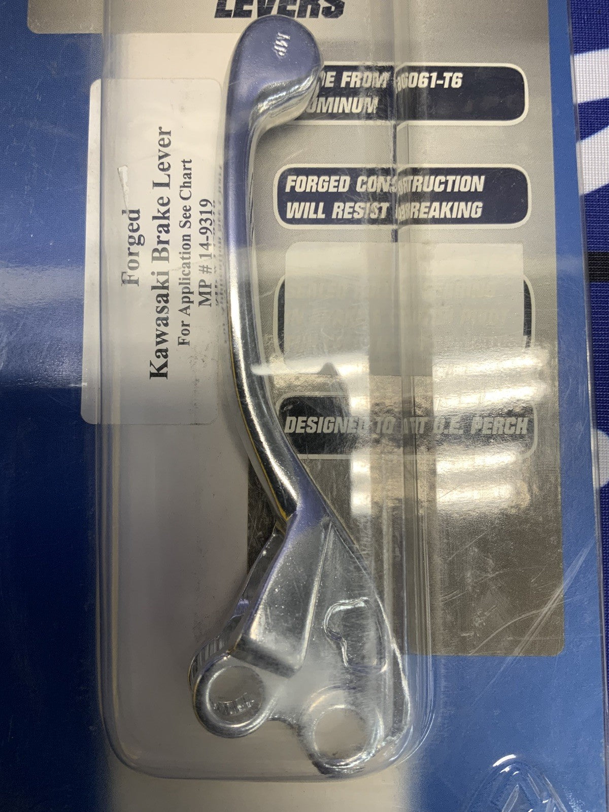 Motion Pro Brake Lever Silver Kawasaki 14-0319