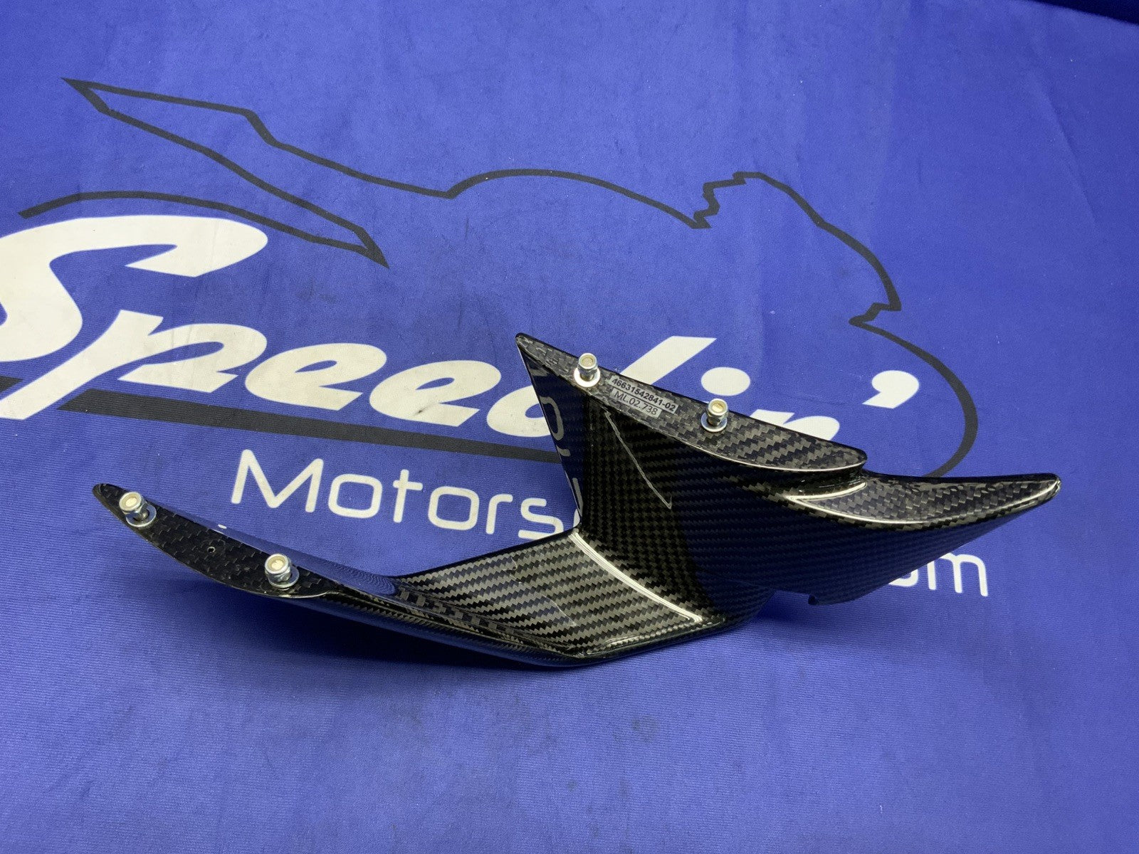 BMW Carbon Left Winglet M1000RR 2020-2023 OEM 46631542841-1