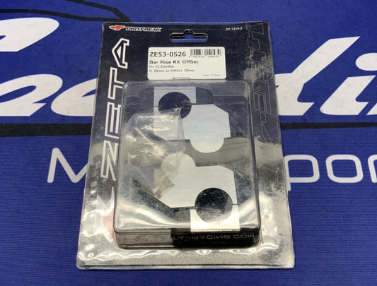 Zeta Racing Bar Rise Kit Offset (22.2mm Bar) ZE53-026