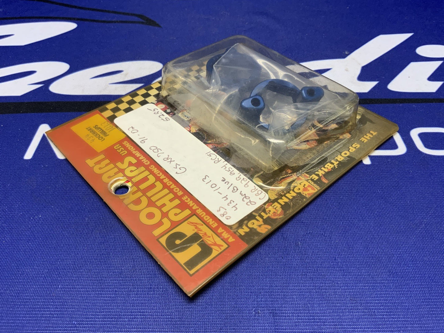 Lockhart Phillips Fork Pre-Load Adjuster Adapter 22mm Blue 434-1013