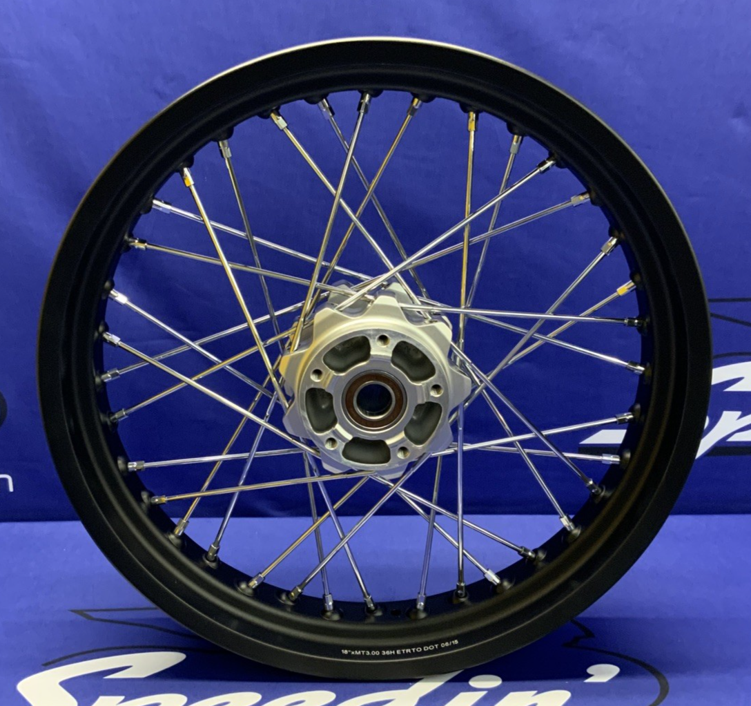 Ducati Spoke Wheel Set (Silver) Scrambler 2023-2026 OEM 96380031A