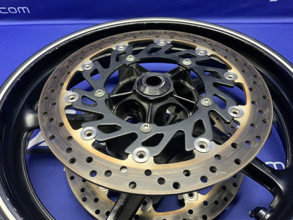 Yamaha Front Wheel Assembly (Black) YZF-R6 2003-2008 OEM 5SL-25168-00-98-1