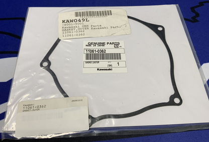 Kawasaki Outer Clutch Cover Gasket KX250F 2009-2016 OEM 11061-0362