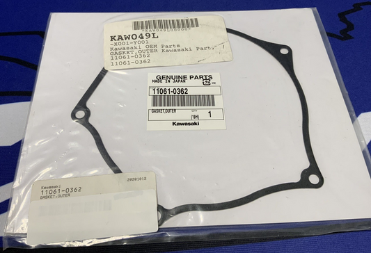 Kawasaki Outer Clutch Cover Gasket KX250F 2009-2016 OEM 11061-0362