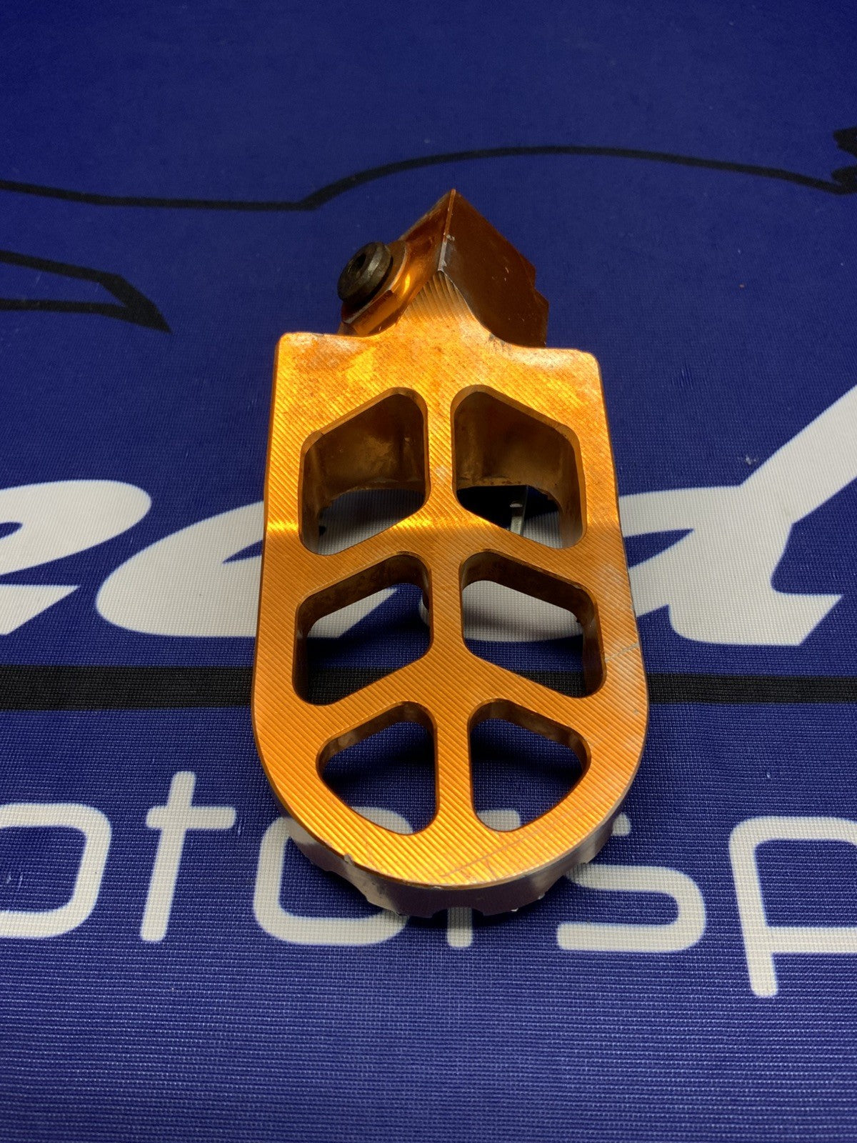 KTM Footrest Pegs Orange 125/250/450 2007-2012 OEM 5030314013390