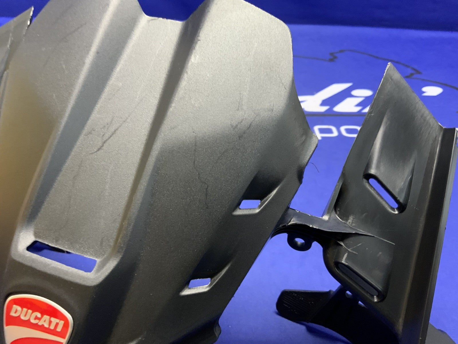Ducati Front Cover (Black) Panigale V2 2020-2023 OEM 4601I431A-1