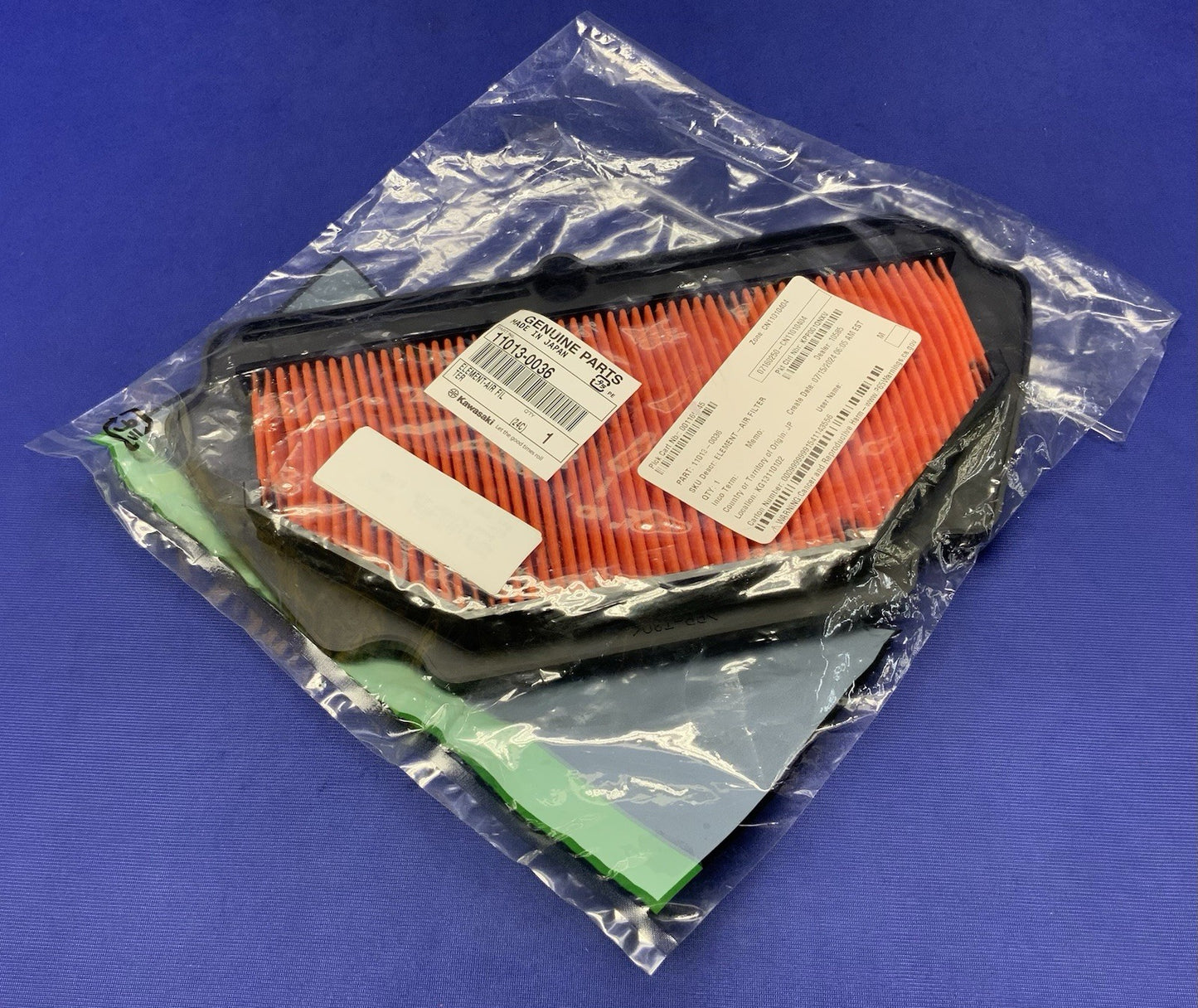 Kawasaki Air Filter Ninja ZX-6R ABS KRT Edition 2016-2023 OEM 11013-0036
