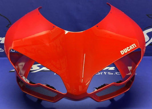 Ducati Front Upper Fairing Red 848 2008-2010 OEM 48120414AA