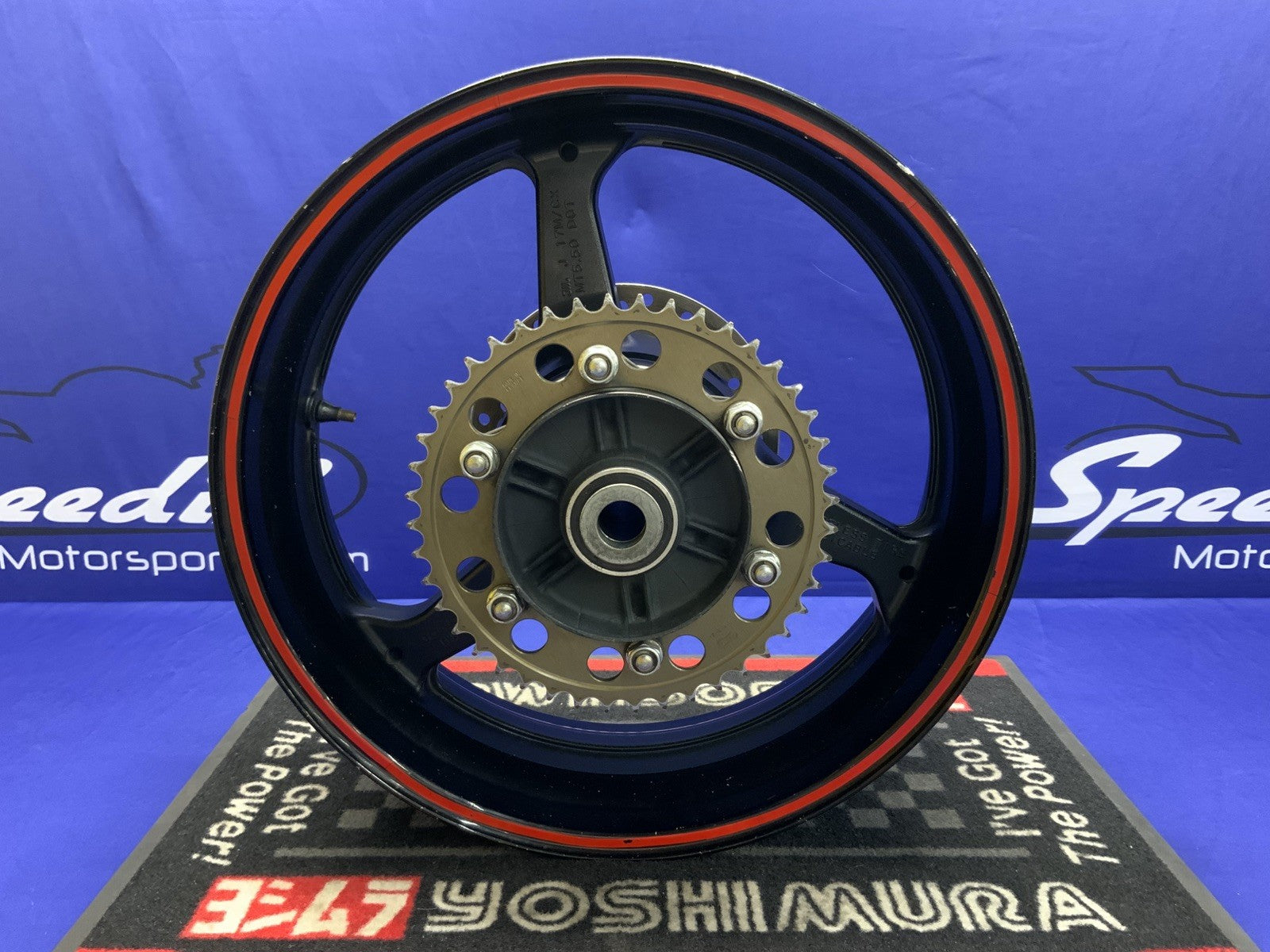 Honda Rear Wheel W/ Cush Drive/Rotor CBR600RR 2007-2013 OEM 42650-MFJ-305ZA