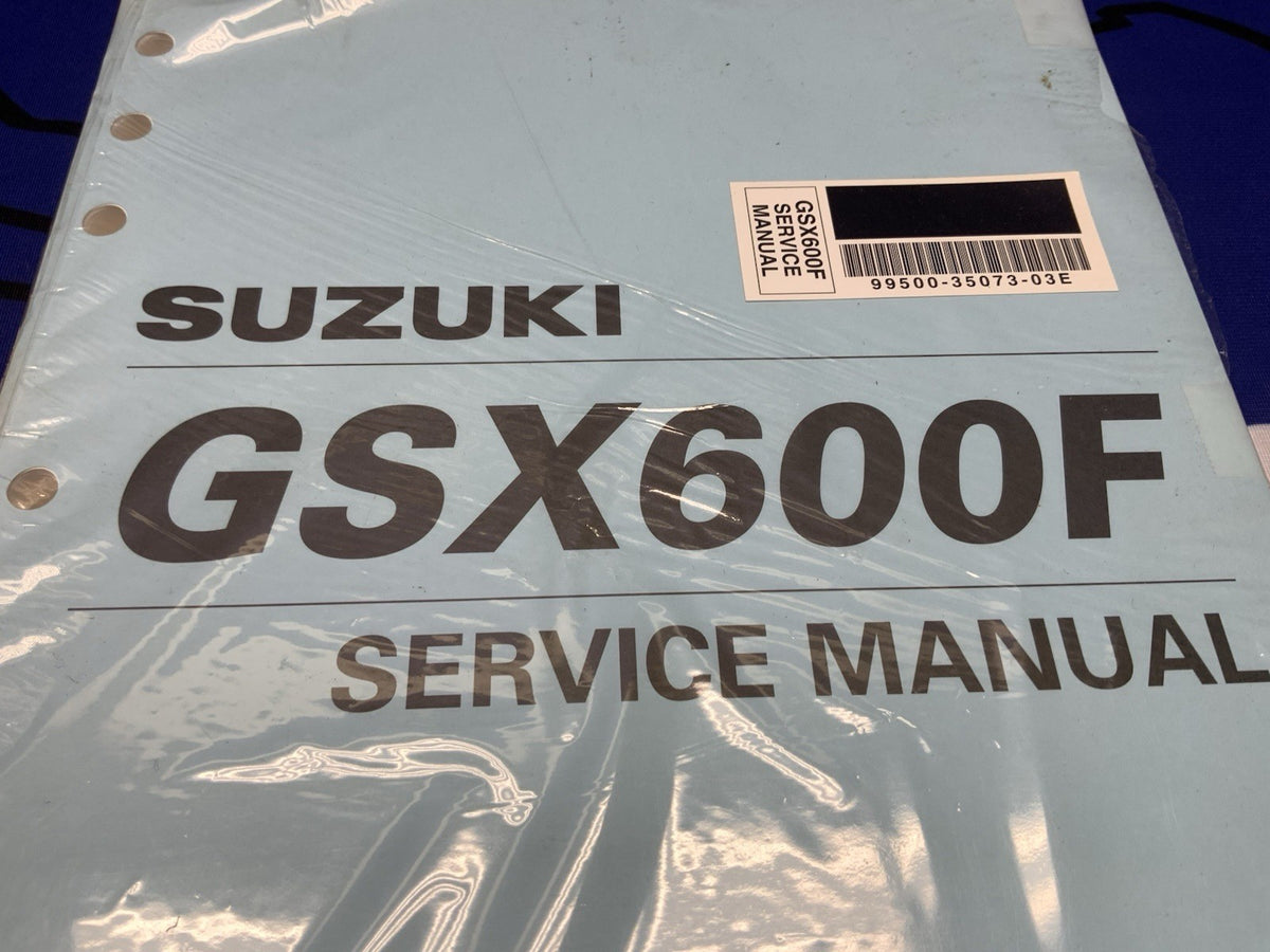 Suzuki GSX600F Katana Service Manual 1998-2003 OEM 99500-35073-03E