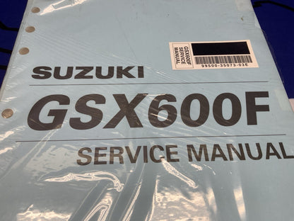 Suzuki GSX600F Katana Service Manual 1998-2003 OEM 99500-35073-03E