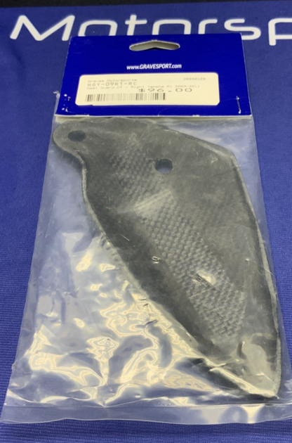 Graves Motorsports Right Heel Guard YZF-R1 2009-2011 HGY-09R1-RC