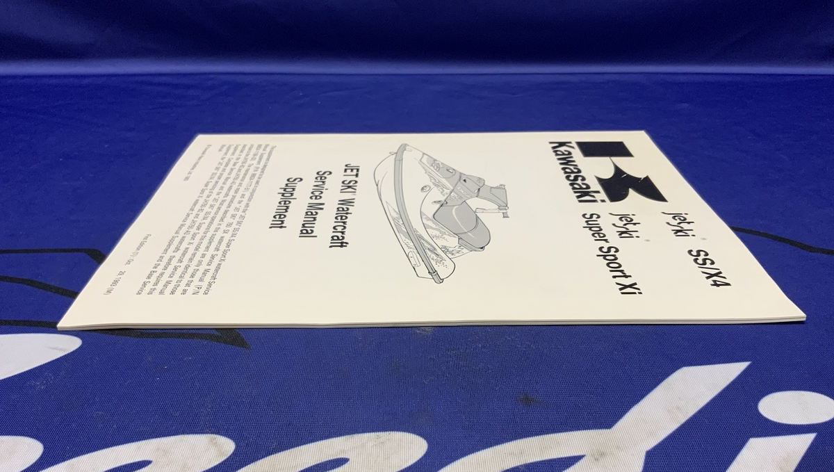 Kawasaki Jet Ski SS/X4 Service Manual 1994 OEM 99924-1174-51