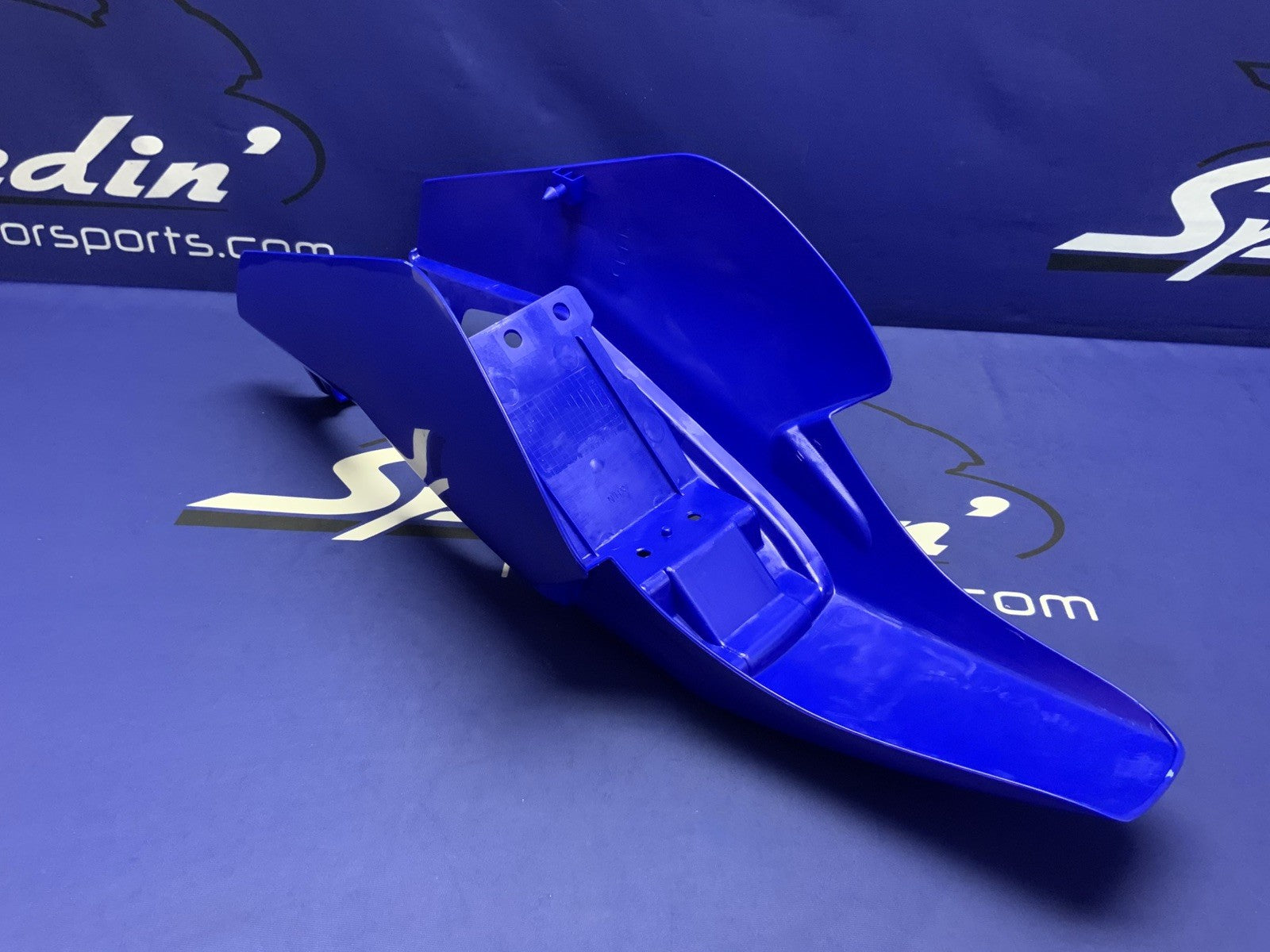Yamaha Rear Cover Blue TT-R90 2000-2003 OEM 5HN-21711-00-00