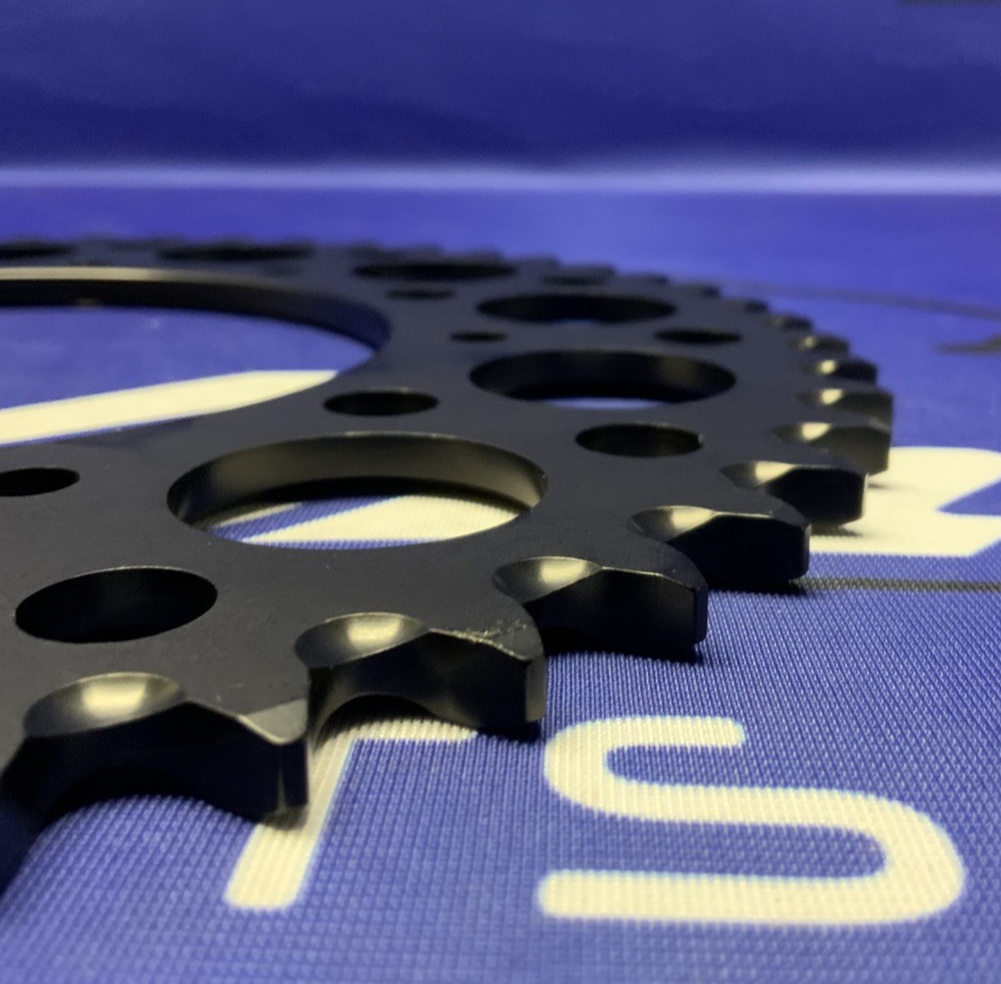 Renthal Rear Sprocket 49T (Black) 890 Duke R 2020-2023 224U-520-49GPBK