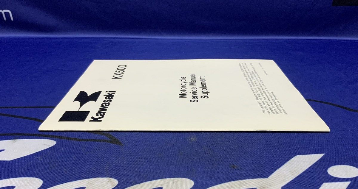 Kawasaki KX500 Service Manual 1990-1991 OEM 99924-1132-52