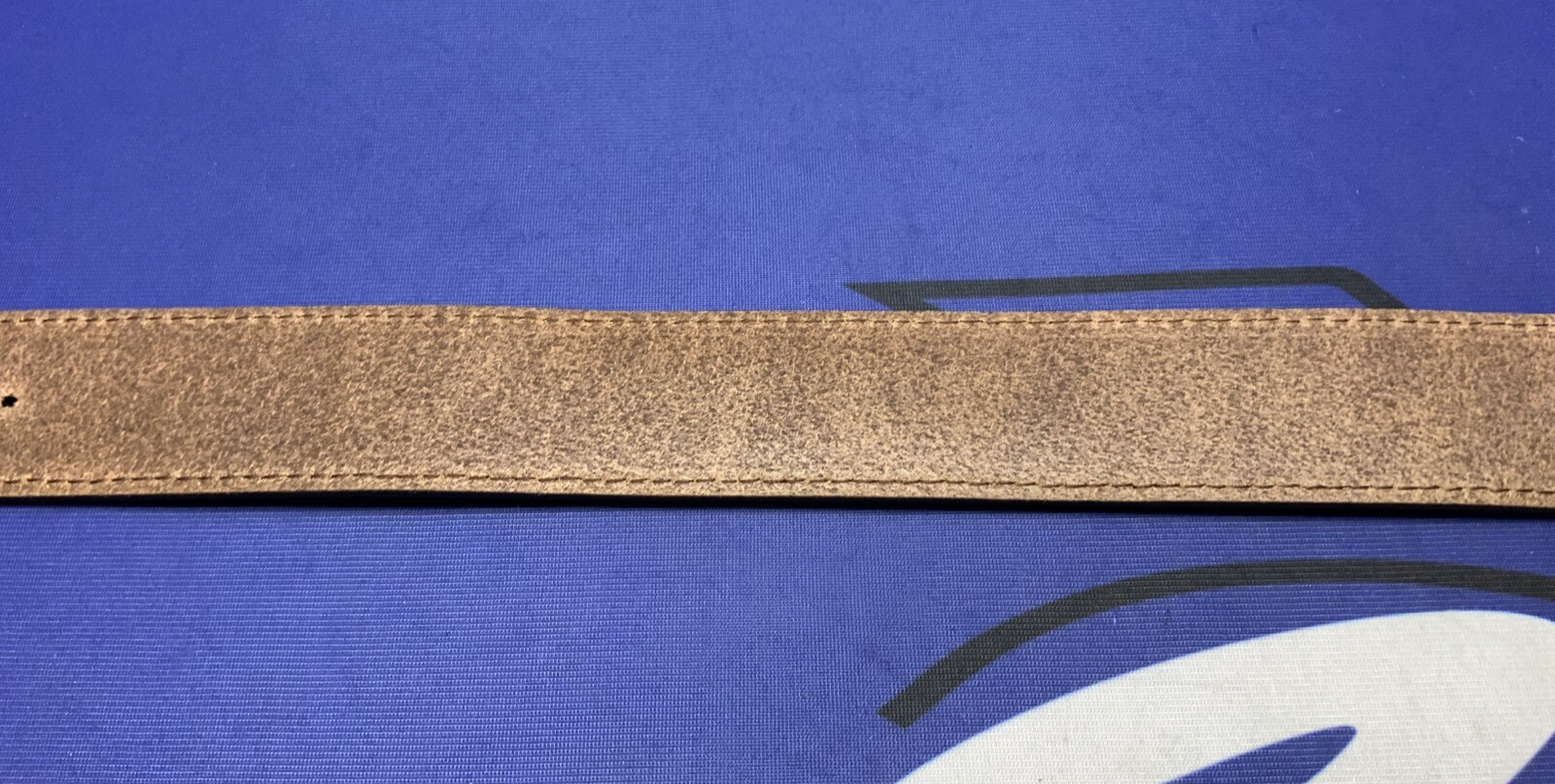 Ducati Scrambler Logo Leather Belt (Brown) 110 cm OEM 987691899