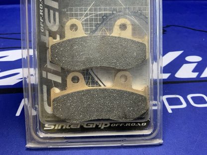 Ferodo Off-Road Sinter Grip Brake Pads Yamaha YFZ-450 2006-2019 FDB2119SG