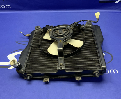 Kawasaki Radiator W/ Fan Assembly Ninja 1000R ZX1000A 1986-1987 OEM 39060-1063