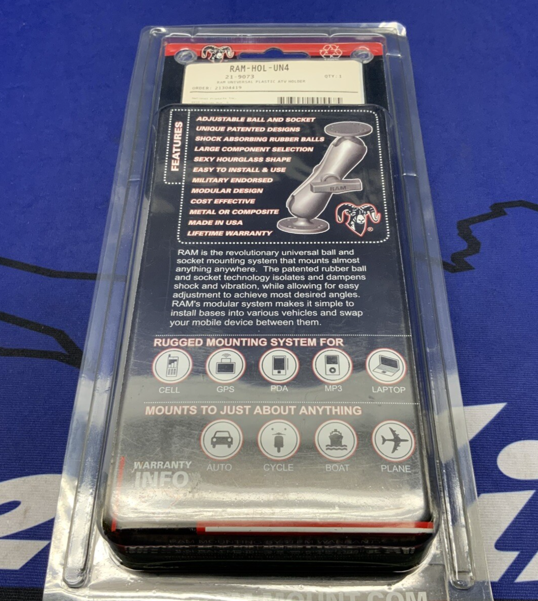 Ram Mounts Finger-Grip Universal GPS & Radio Holder RAM-HOL-UN4U