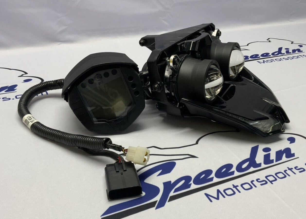 KTM Headlight Assembly W/ Dashboard RC 390 2017-21 OEM 93814569000, 90514001100
