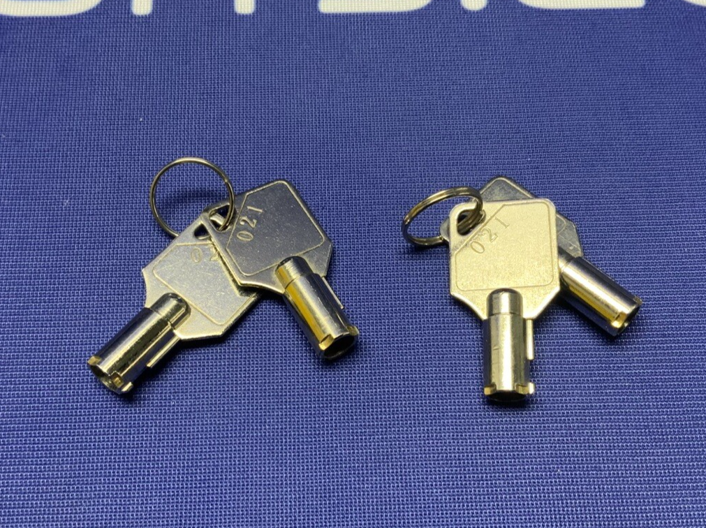 KewlMetal Grip End Helmet Lock Pair KUR-6248