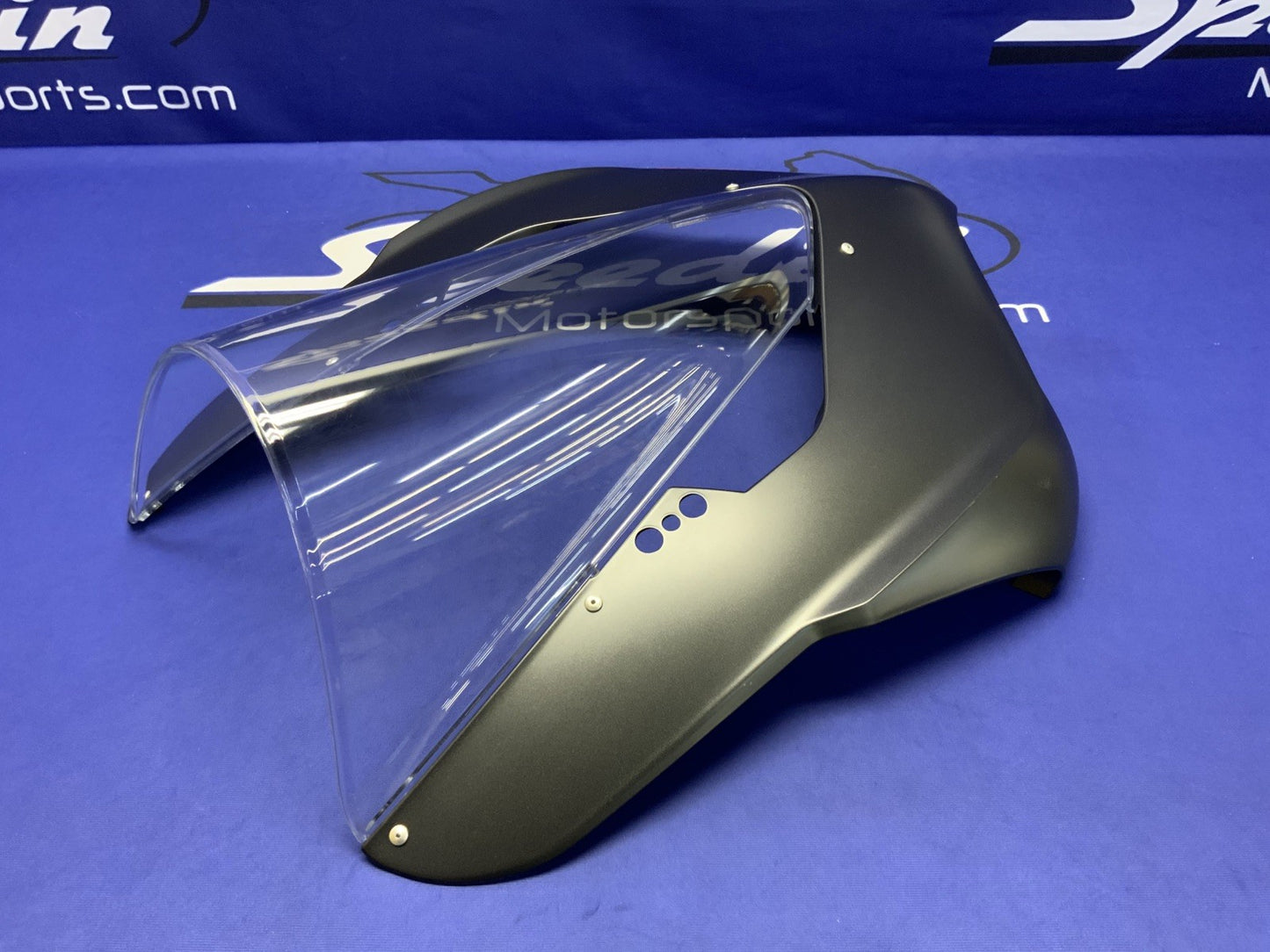 Ducati Front Nose Cowling W/ Windscreen (Black) Panigale V2 20-25 OEM 48114251AS