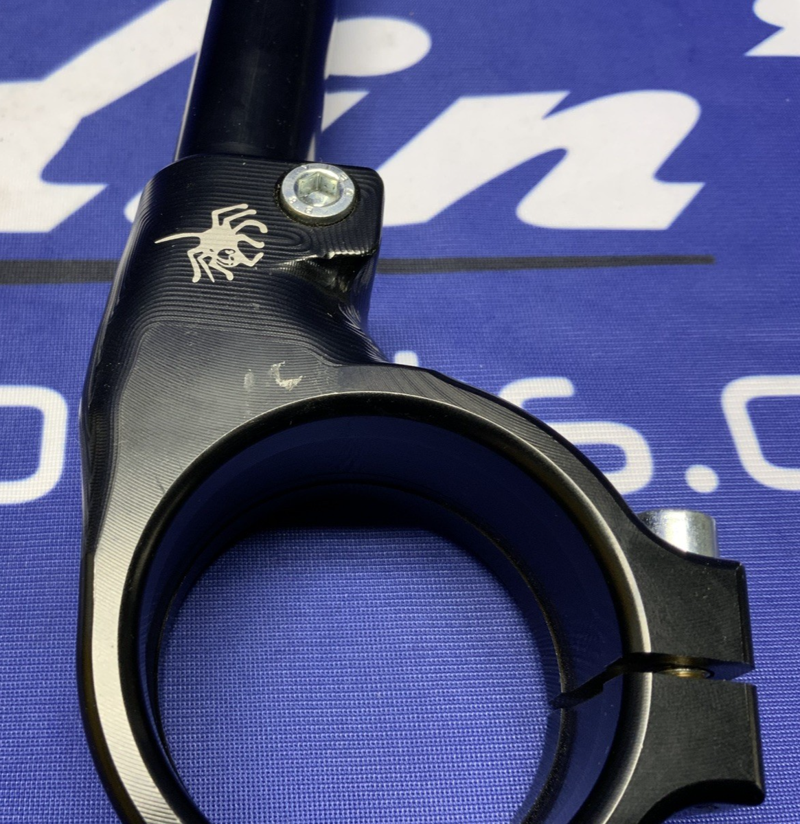 Spider Billet Clip On Handlebar Set W/ Tubes 25 Offset 50mm 50.25.50