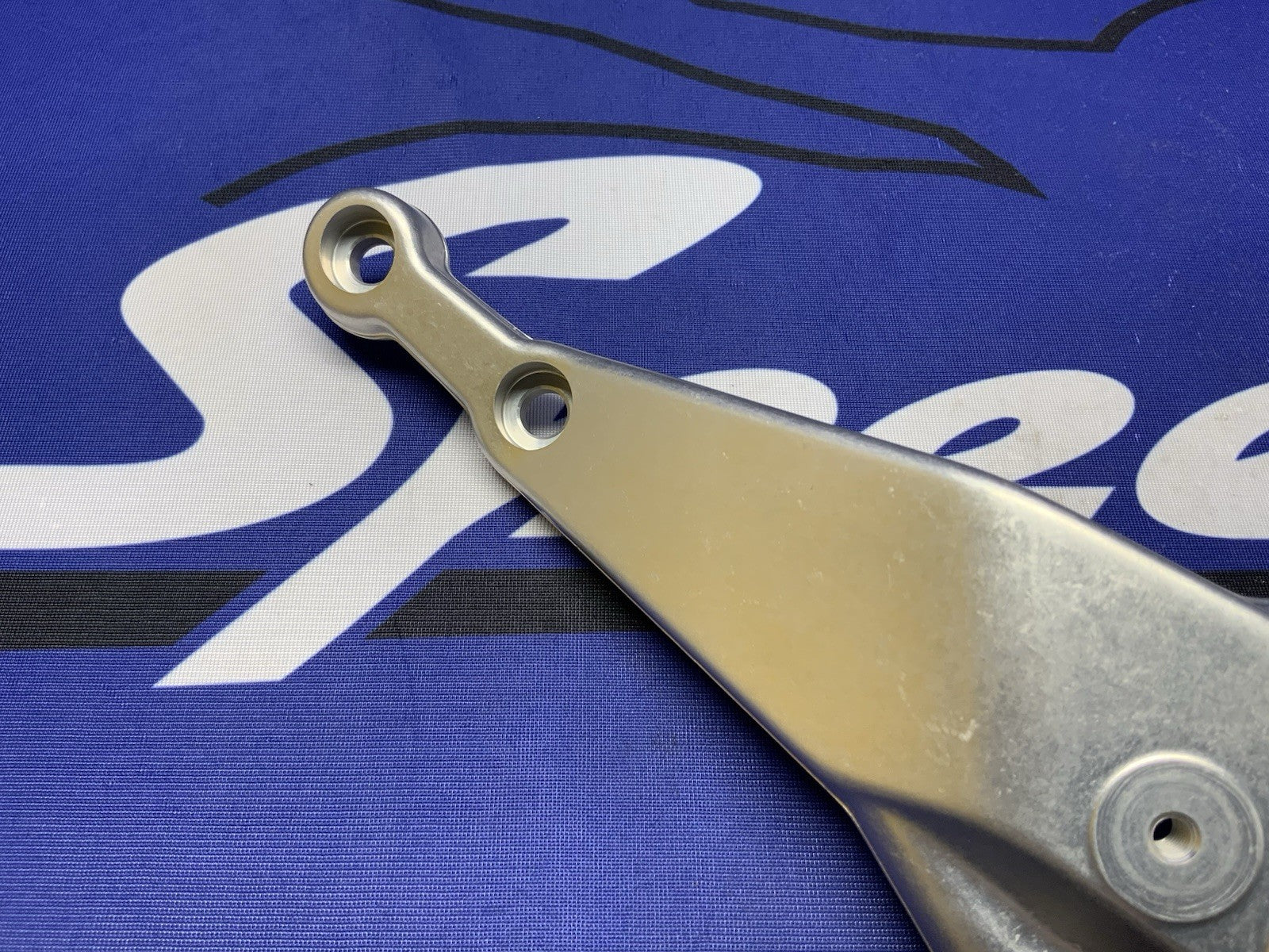 Ducati Left Holder (Silver) Panigale R 2013-2017 OEM 8291B721AA