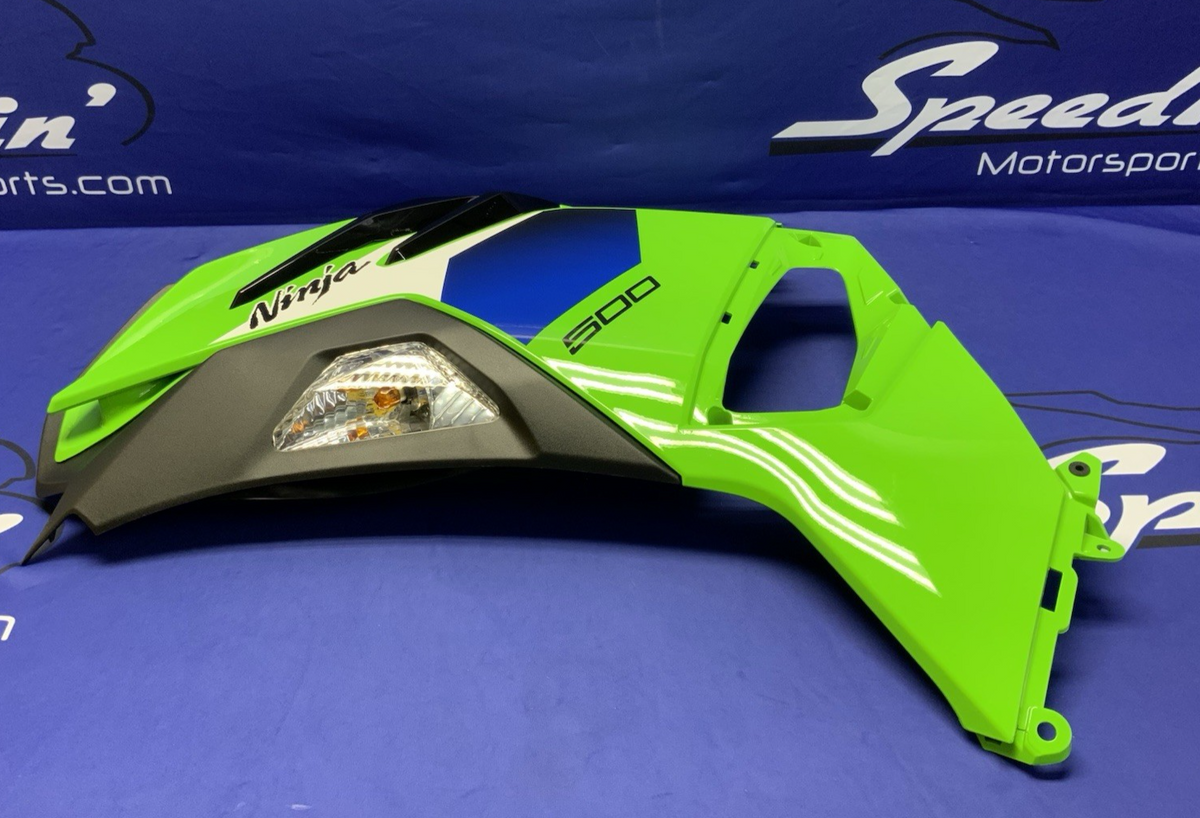 Kawasaki Left Fairing With Turn Signal Ninja 500 2024-2026 OEM 55063-5265-777