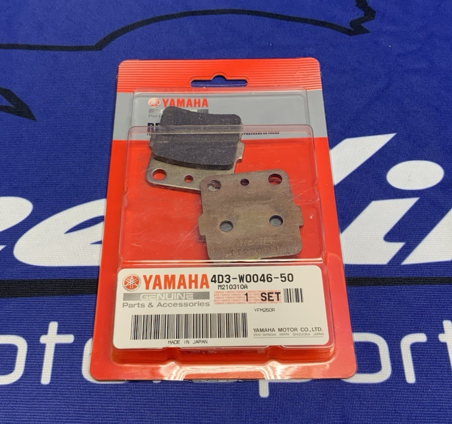 Yamaha Brake Pad Kit 2 Raptor 250 2008-2013 OEM 4D3-W0046-50-00