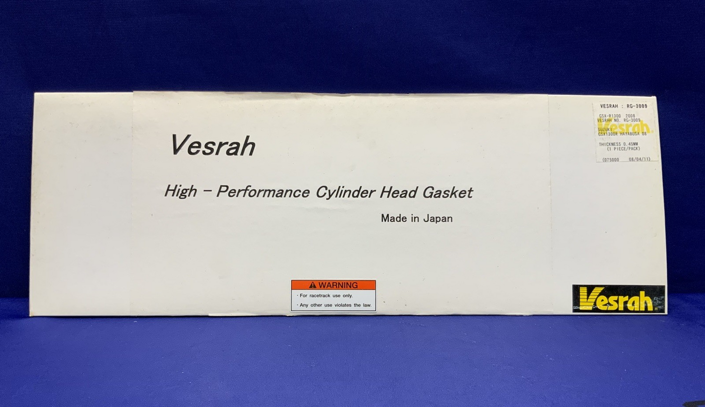Vesrah Cylinder Head Gasket 0.45mm Hayabusa 2008-2017 RG-3009