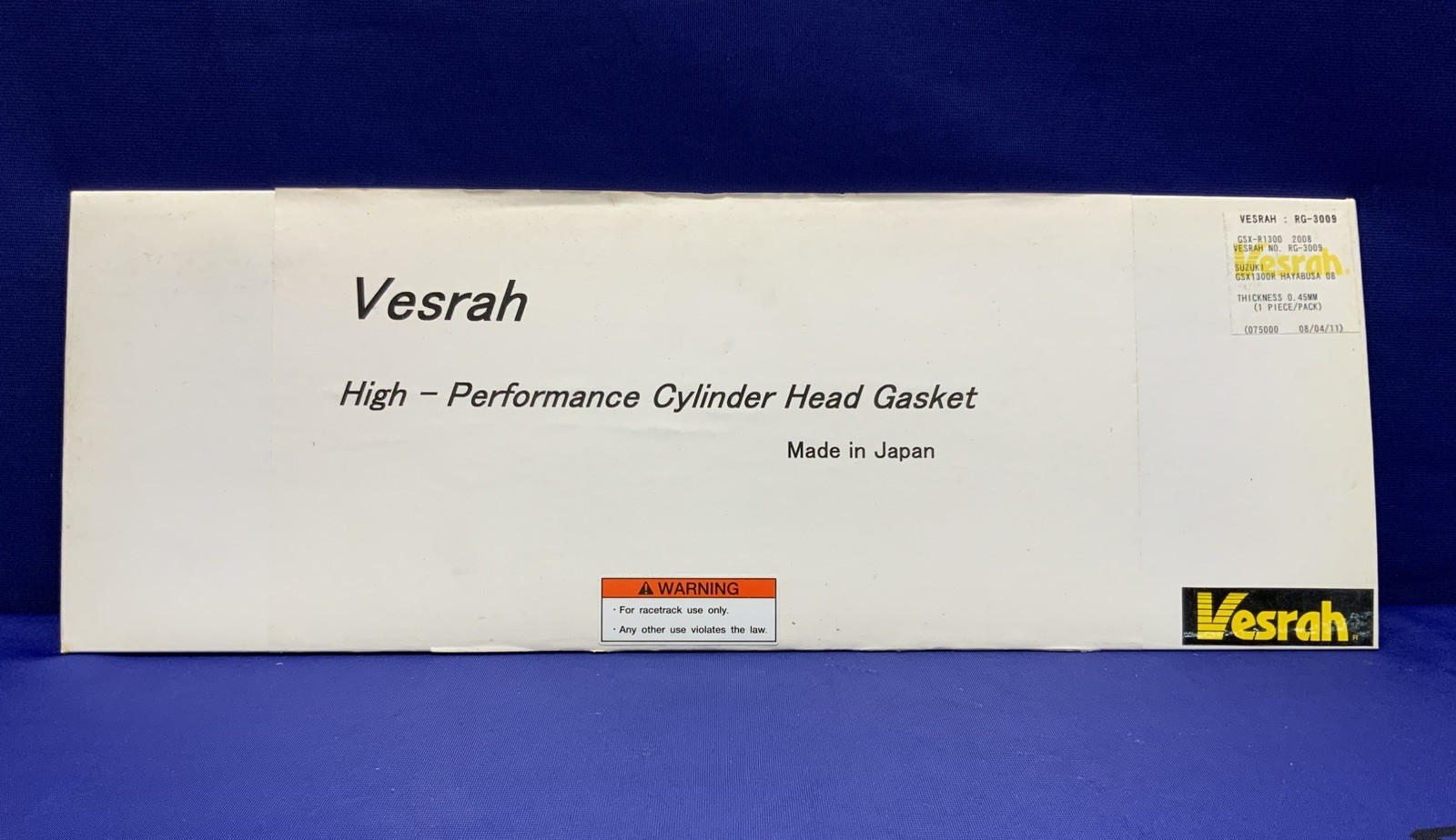 Vesrah Cylinder Head Gasket 0.45mm Hayabusa 2008-2017 RG-3009