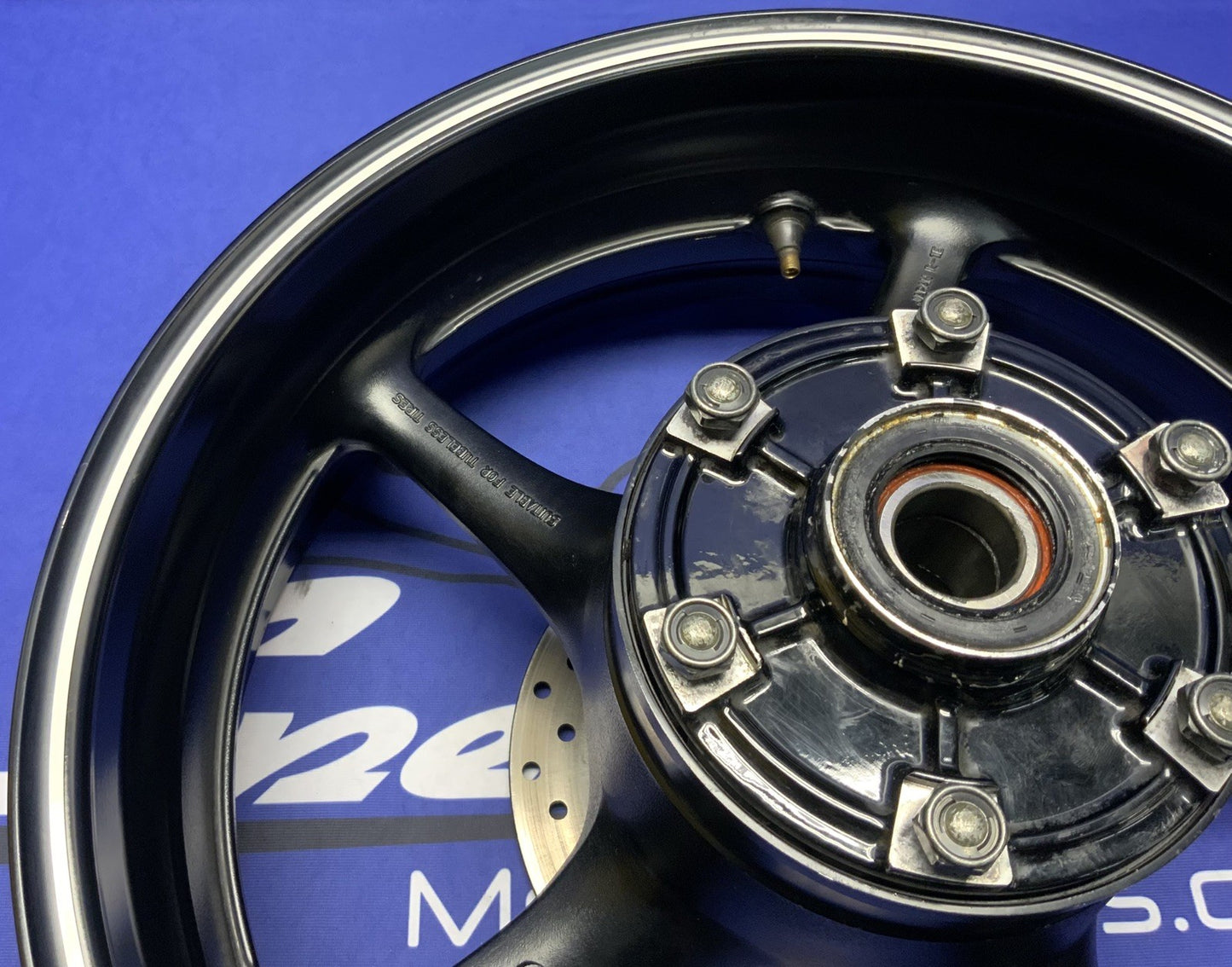 Yamaha Rear Wheel Assembly (Black) YZF-R6 2003-2008 OEM 5SL-25338-00-98