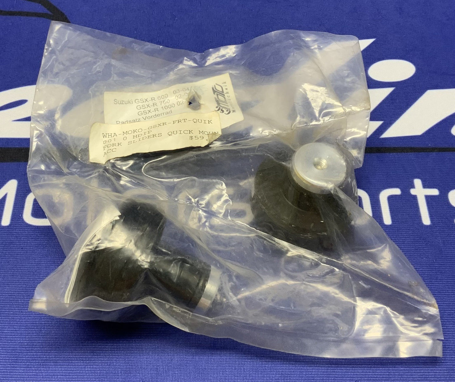 GSG Mototechnik Fork Slider Pad Set GSX-r 600/750 2002-2005 32-44