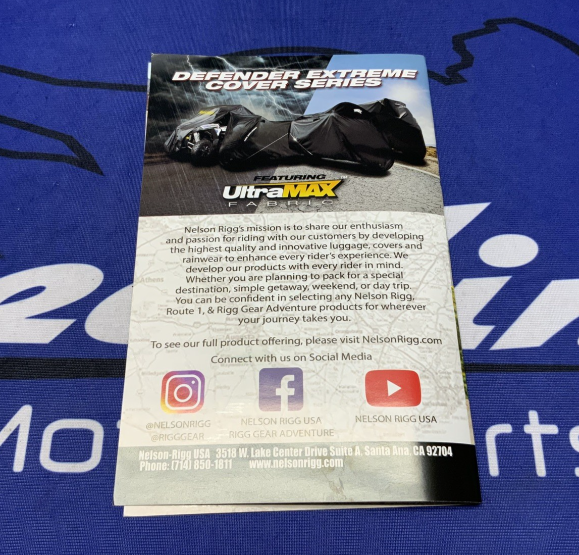 Nelson-Rigg Defender Extreme Sport Bike Cover DEX-SPRT 4001-0182