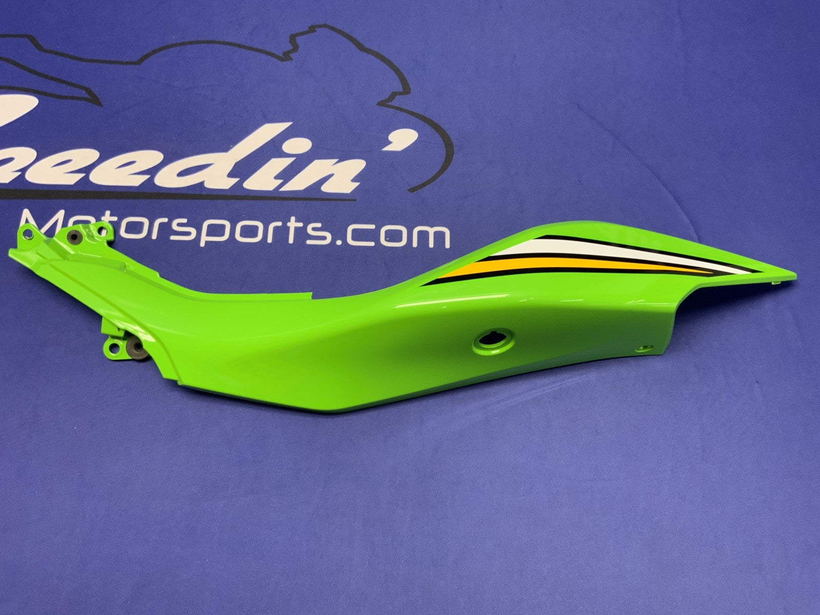 Kawasaki Left Tail Cover (Candy Lime Green) Ninja 500 24-26 OEM 36043-0002-777