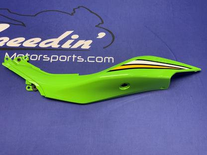 Kawasaki Left Tail Cover (Candy Lime Green) Ninja 500 24-26 OEM 36043-0002-777