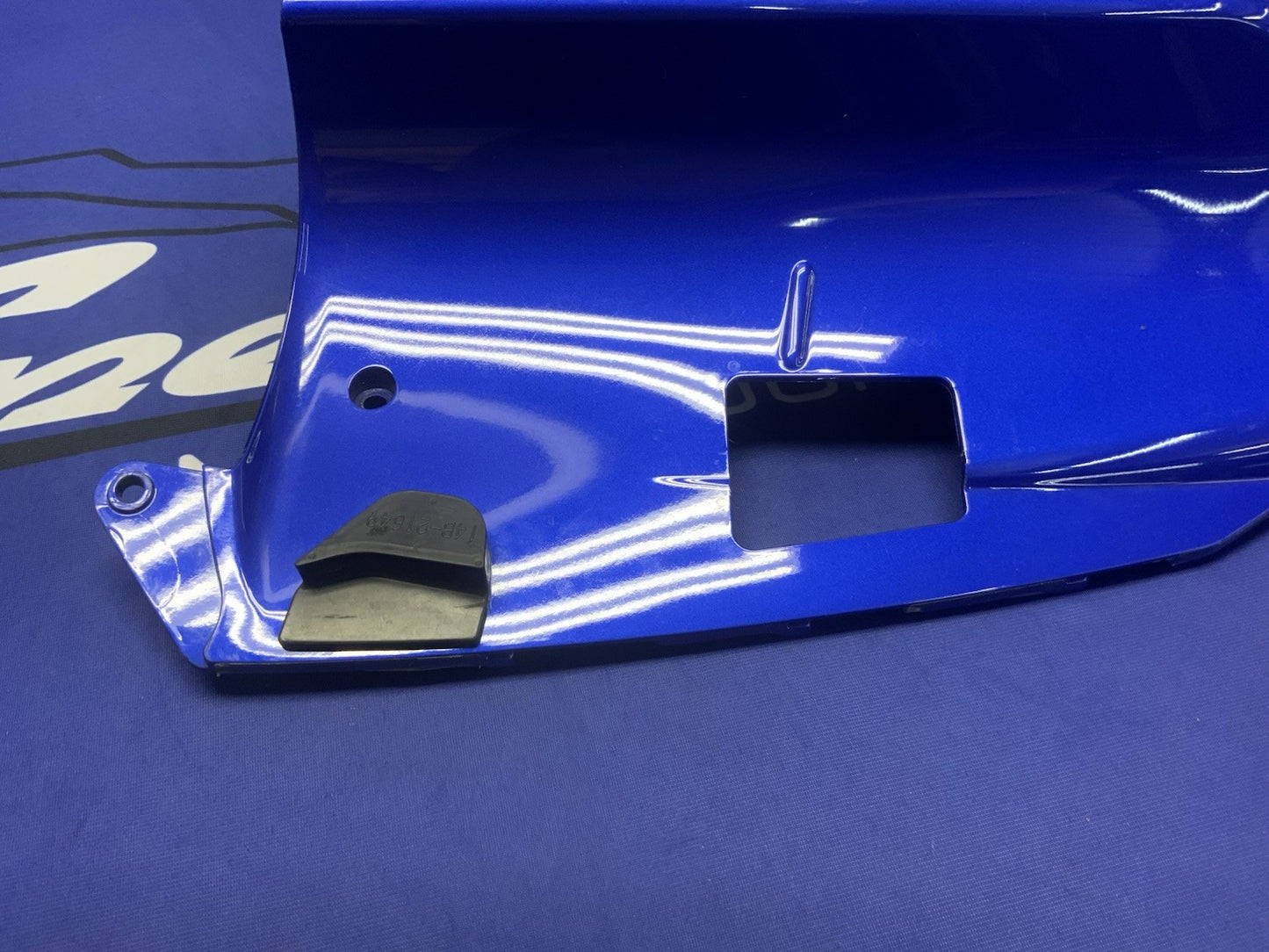 Yamaha Tail Under Fairing (Blue Metallic) R1 2012-2014 OEM 14B-21600-00-P2