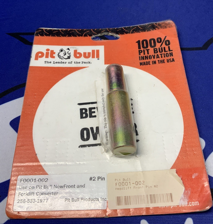 Pit-Bull Front Stan Pin # 2 Kawasaki ZX6R/RR 2003-2012 F0001-002