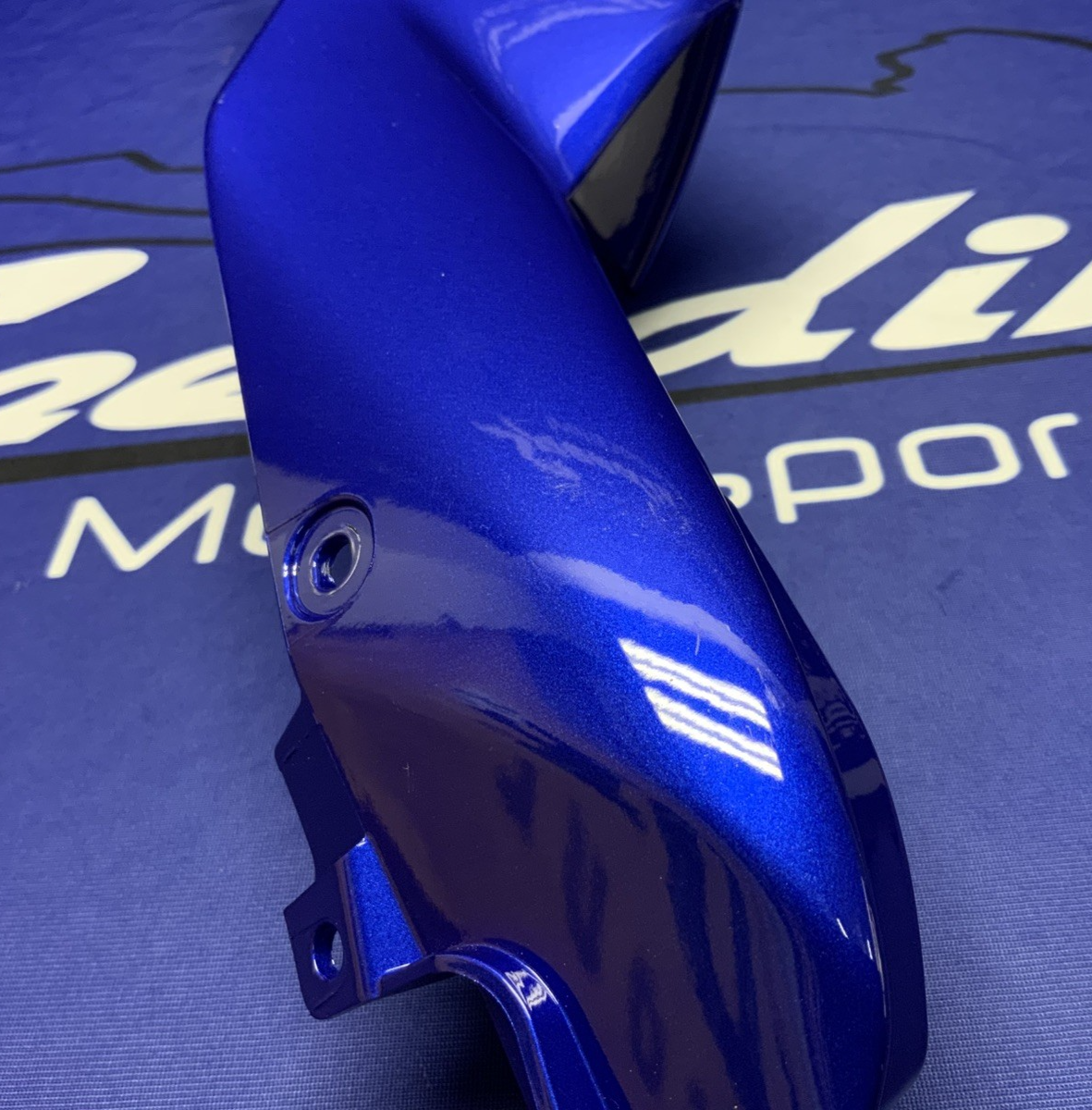 Yamaha Right Tail Fairing (Blue) YZF-R7 2022-2025 OEM BEB-21721-00-P0