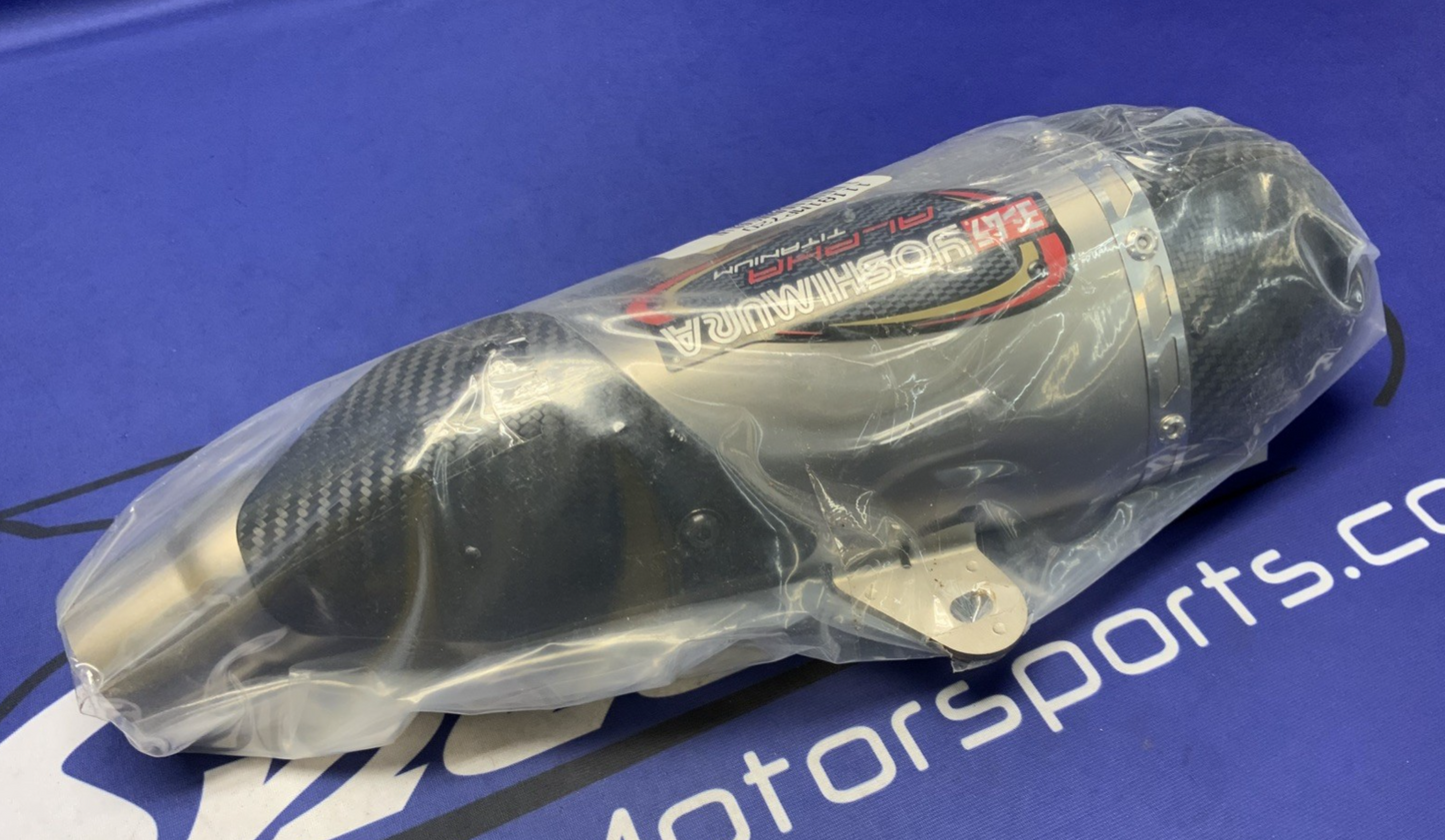 Yoshimura Alpha T Slip-On Titanium Muffler GSXR 1000 2012-2016 11181MP720