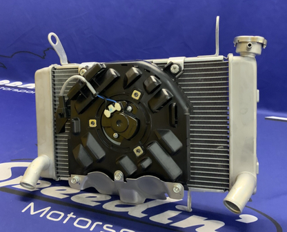 Suzuki Radiator Assembly (Gray) W/ Fan GSX-8R/S 2024-2025 OEM 17700-25L10