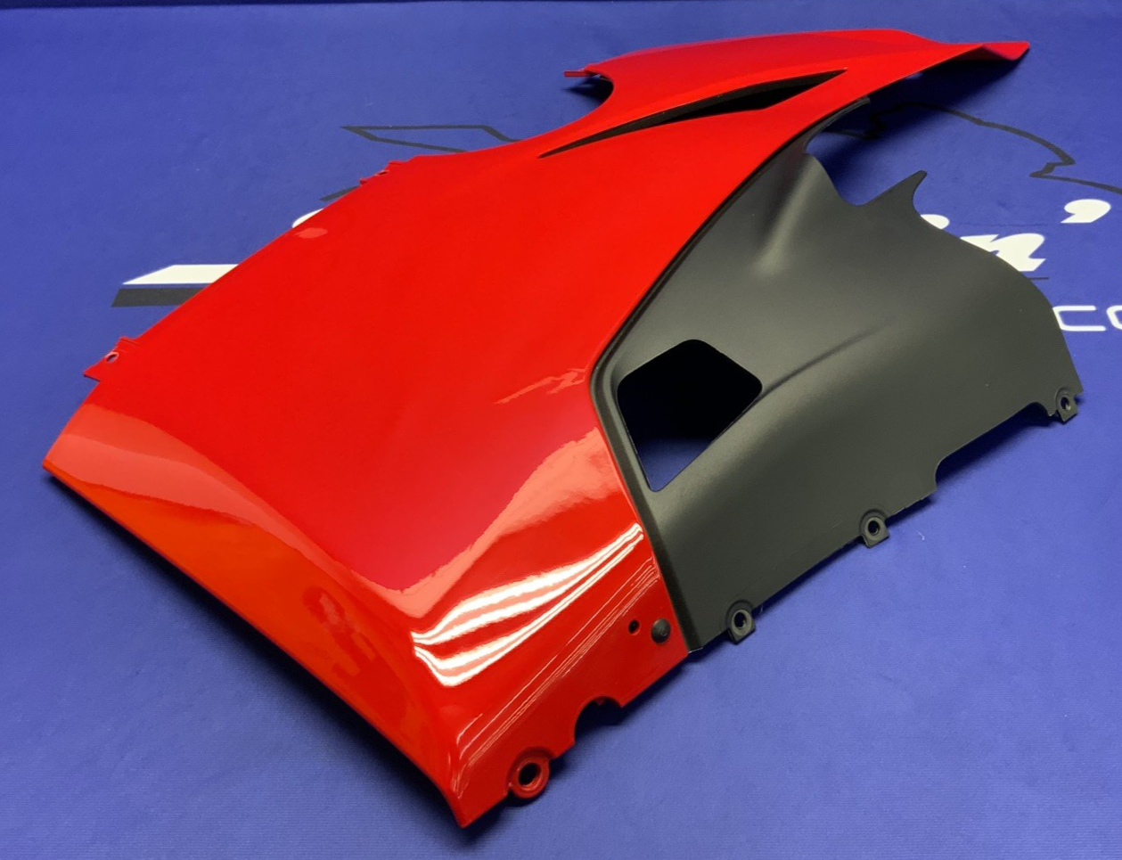 Ducati Left Lower Fairing (Anniversary Red) Panigale V4 2021 OEM 48019275BA-1