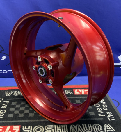 Suzuki Rear Wheel (Red) GSX-R600/750 2023-2024 OEM 64111-14J00-QGY