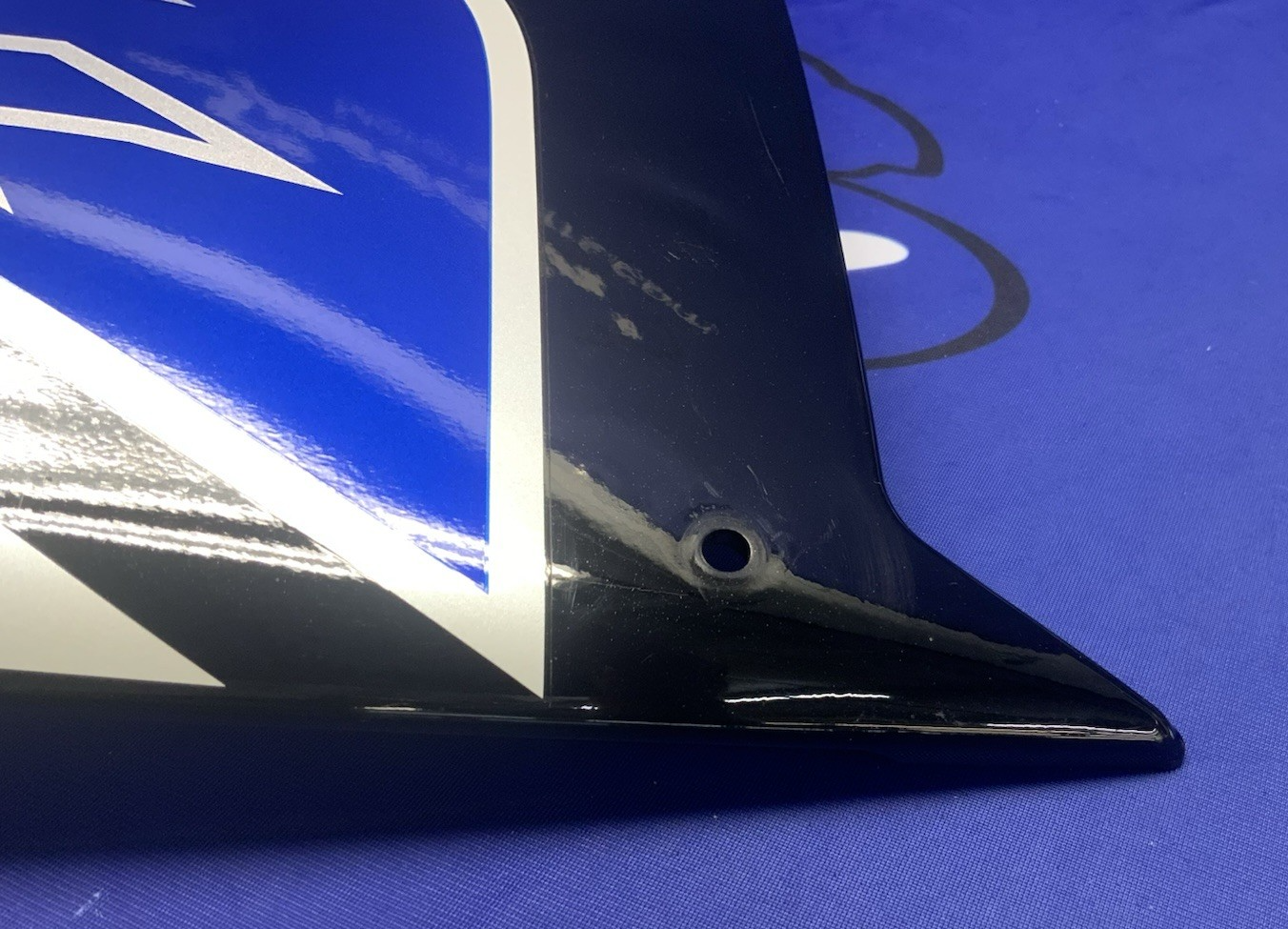 Yamaha Right Upper Fairing (Raven Black) R1 2012-2014 OEM 14B-2835V-10